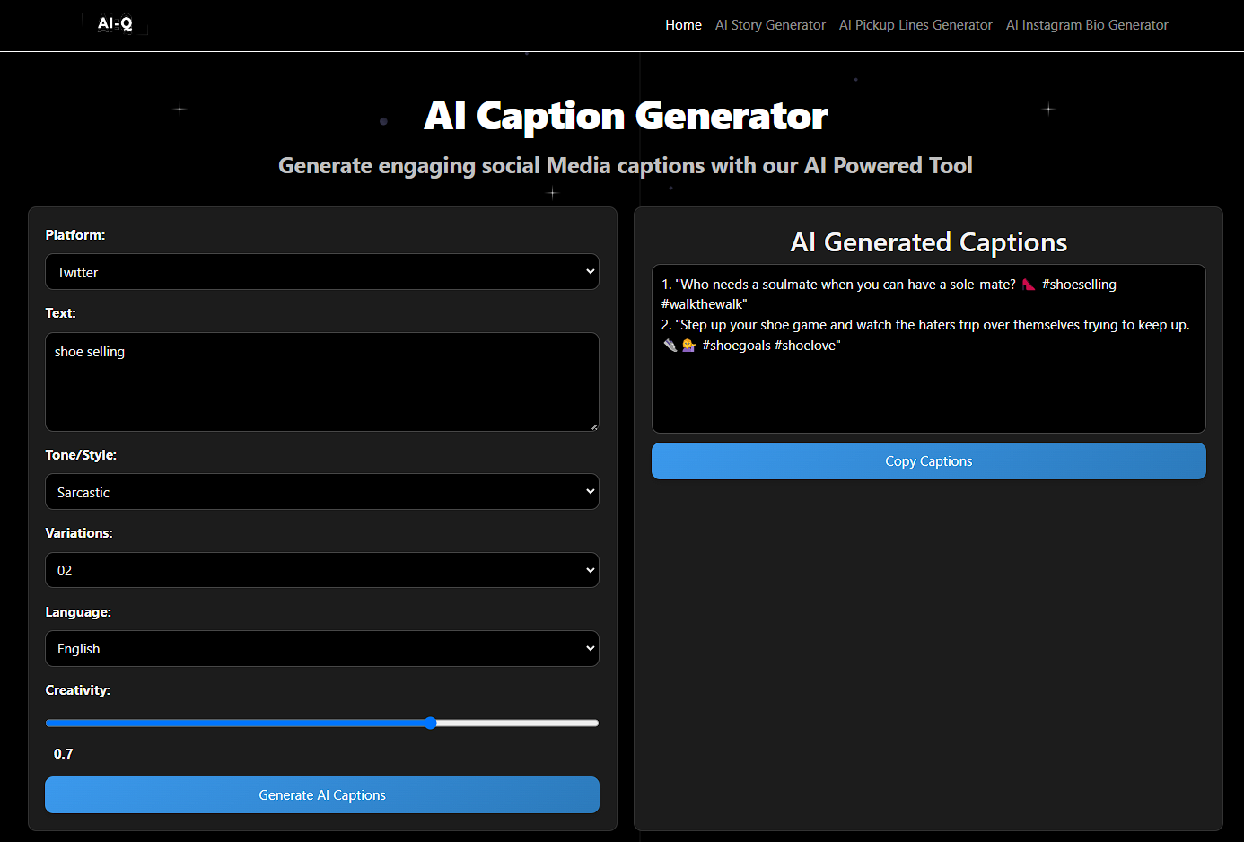 AI Caption Generator: Create Captions with Artificial Intelligence