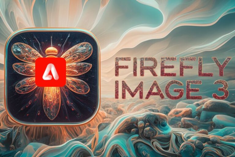 featured image showcasing adobe firefly image 3 with its icon and some text