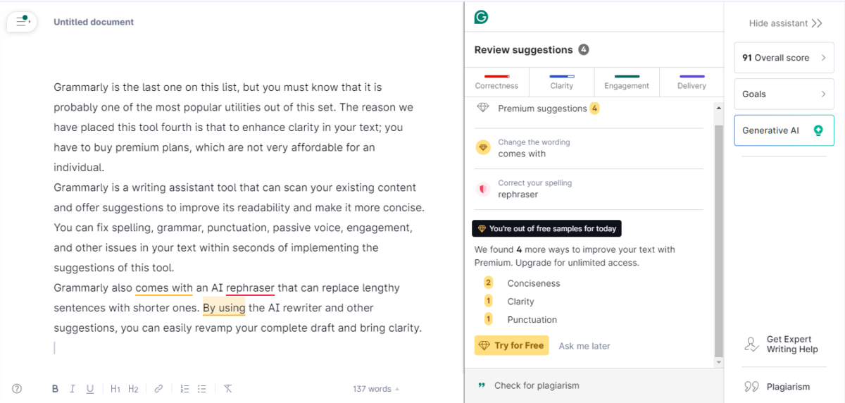 How to Bring Clarity to Your Writing by Using AI Tools? 4 IMG 0122