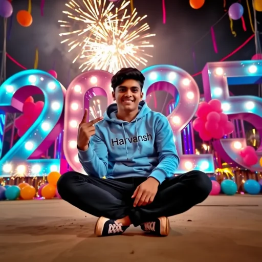 Happy New Year 2025 AI Photo Editing Prompts – Only Free Tools 2 happy new year 2025 ai image editing