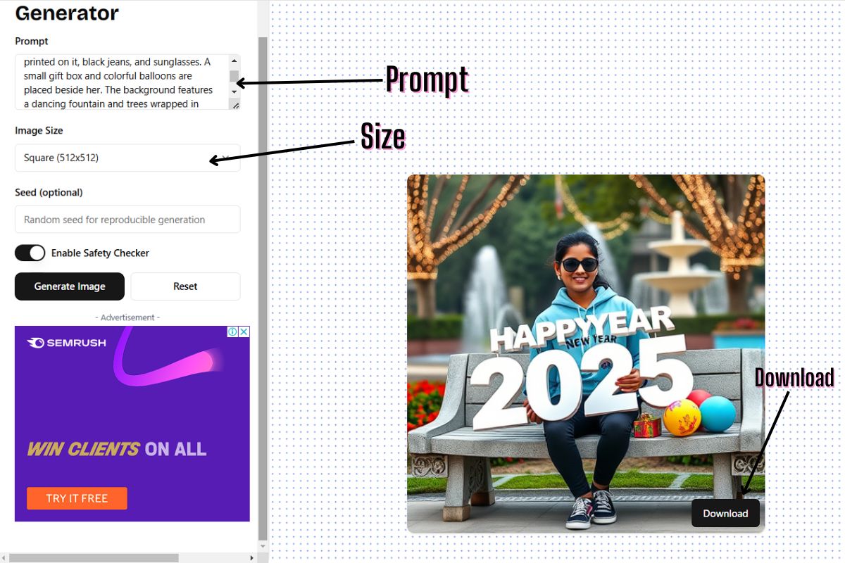 Happy New Year 2025 AI Photo Editing Prompts – Only Free Tools 1 Happy New Year 2025 AI Photo Editing